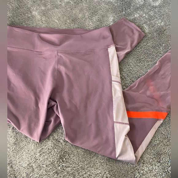 Fabletics Pants - fabletics leggings with orange accents